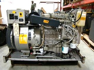 USED POWER TECH 10 KW DIESEL GENERATOR FOR SALE MODEL PTS MH 10FTRR 