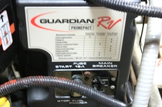 USED GUARDIAN RV 66G GAS GENERATOR FOR SALE