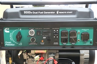 CUMMINS ONAN P9500df DUAL FUEL (GAS/LPG) PORTABLE GENERATOR FOR SALE