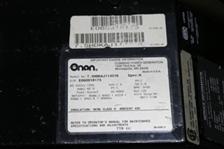 USED CUMMINS ONAN 7500 DIESEL MOTORHOME GENERATOR FOR SALE