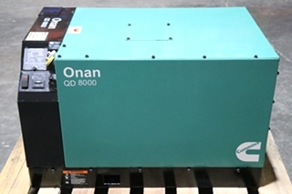 USED CUMMINS ONAN QD 8000 DIESEL RV/MOTORHOME GENERATOR FOR SALE