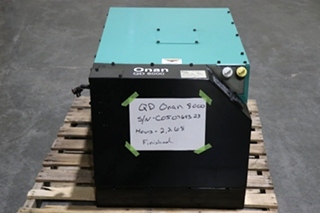 USED CUMMINS ONAN QD 8000 DIESEL RV/MOTORHOME GENERATOR FOR SALE