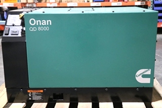 USED CUMMINS ONAN QD 8000 DIESEL RV/MOTORHOME GENERATOR FOR SALE
