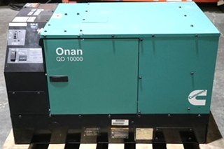 USED RV CUMMINS ONAN QD 10000 DIESEL GENERATOR FOR SALE
