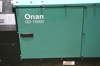 USED RV CUMMINS ONAN QD 10000 DIESEL GENERATOR FOR SALE