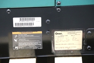 USED RV CUMMINS ONAN QD 10000 DIESEL GENERATOR FOR SALE