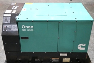USED MOTORHOME CUMMINS ONAN QD 12500 DIESEL GENERATOR FOR SALE