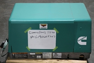 USED RV/MOTORHOME CUMMINS ONAN 5500 GASOLINE GENERATOR FOR SALE